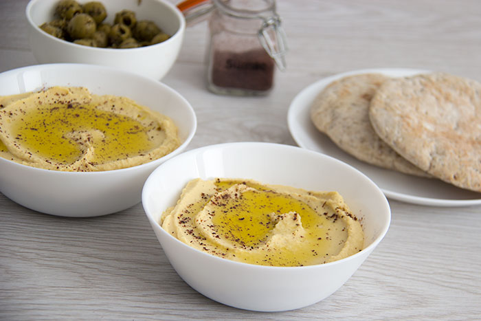 Houmous, basic recipe