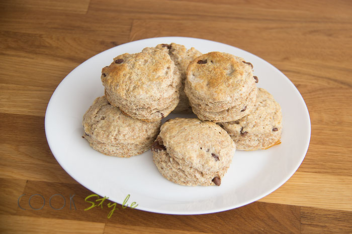 Chocolate chips scones