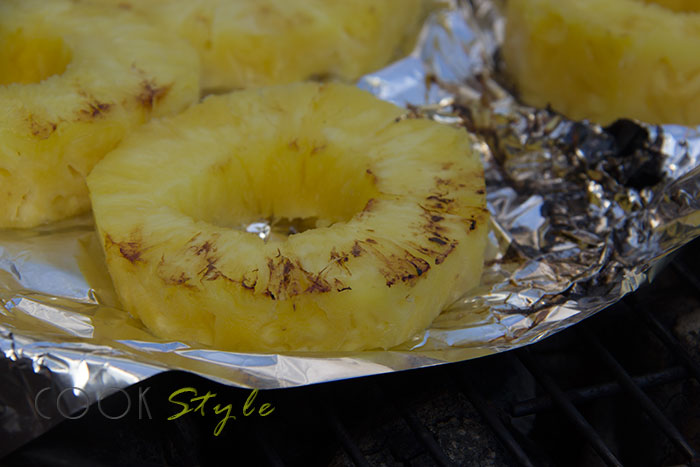04 Pineapple on the BBQ