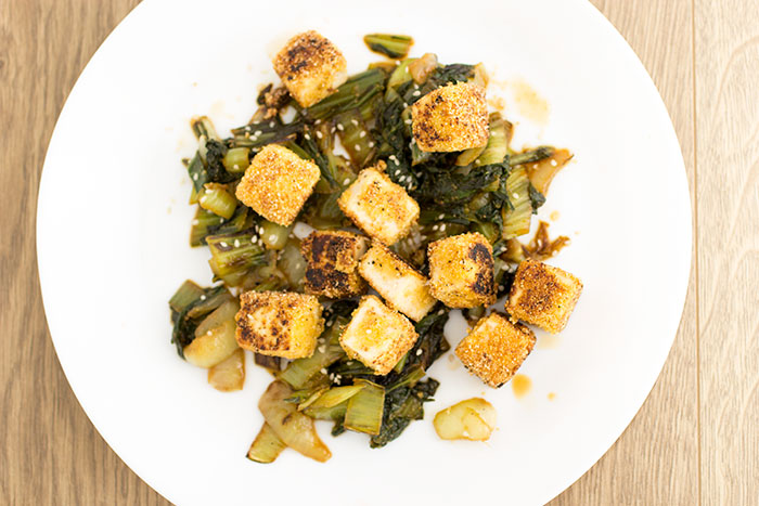 02 Bok Choi with tofu