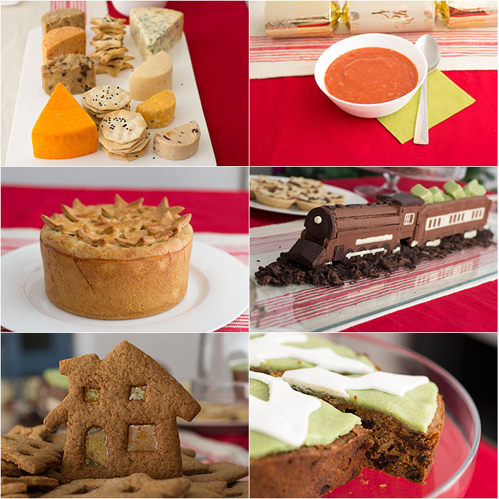 Vegetarian Christmas menu