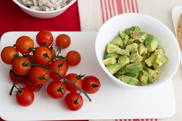 Vegetarian Christmas menu