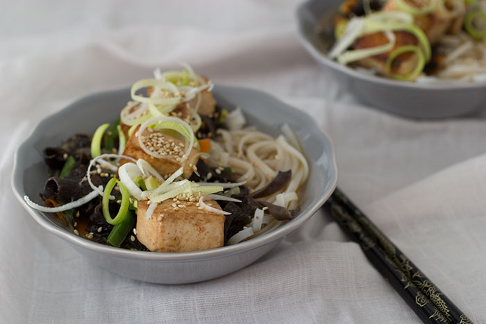 Walnut Miso Noodles