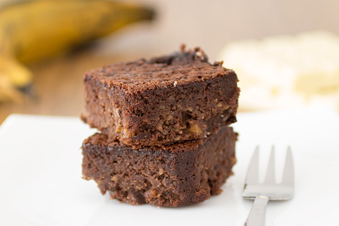 Plantain brownies