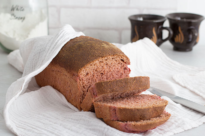 Beetroot bread