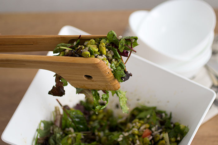 Mediterranean Soya Beans Salad