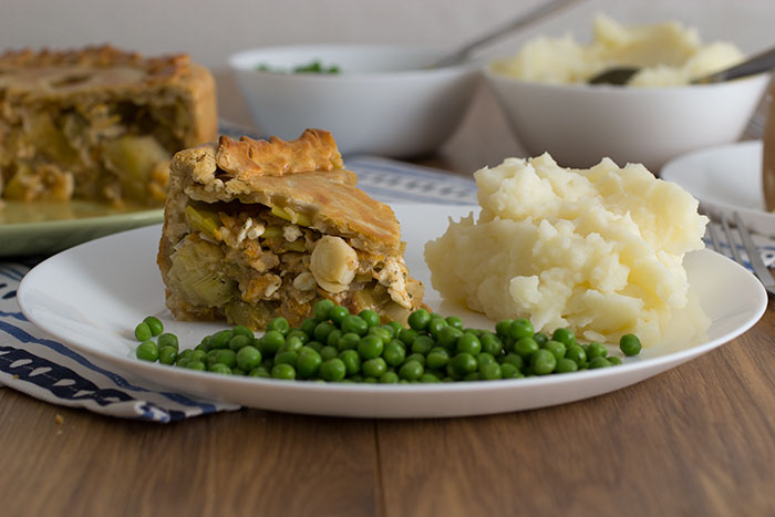 Leek and Potatoes Pie recipe