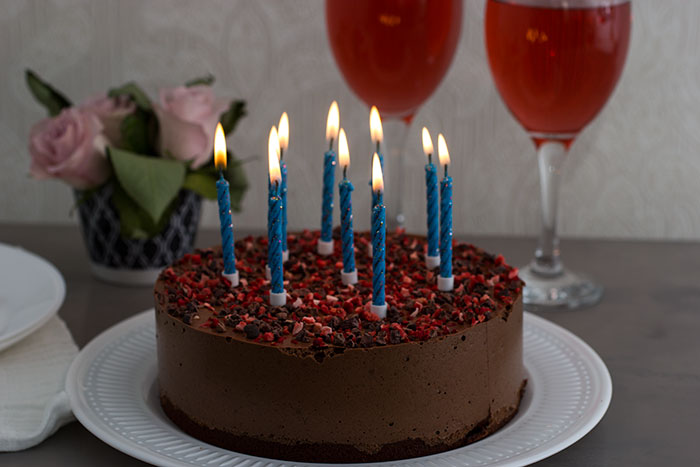 A decade of Vegetarianism - Cake