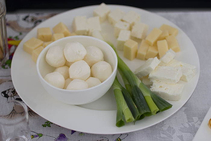  Easter menu cheese