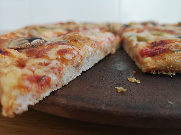 Pizza. Sliced