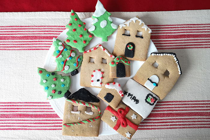 Decorated biscuits