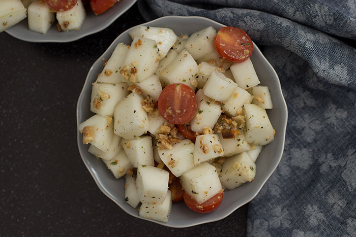 Kakadi salad, from above