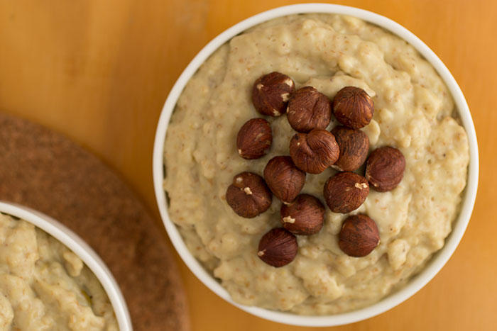 Nutty Caramel Porridge