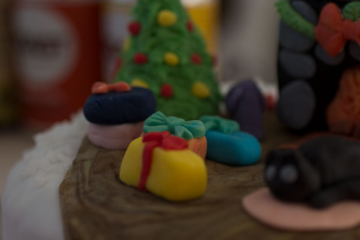 Gifts made from fondant