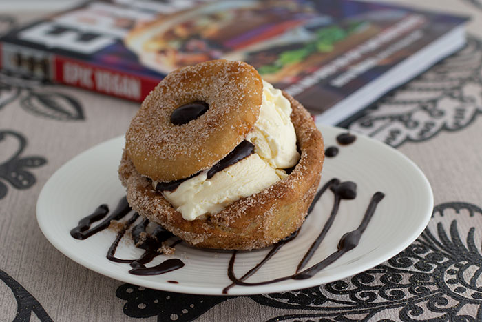 Churros sundae