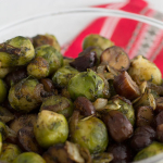 Chestnut and Brussels sprouts