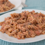 Ricotta and tomatoes pasta
