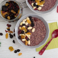 Mulled Wine Overnight Oats