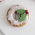 Festive Wreath Doughnuts