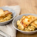 Vegan peanut butter risotto