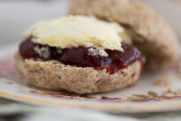 Strawberry Wholemeal Scones