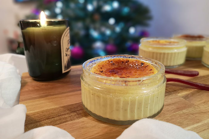 Mulled Wine Creme Brulee