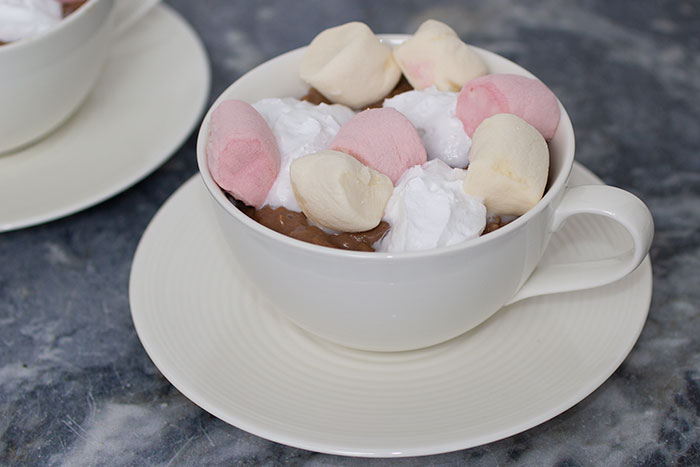 Hot chocolate porridge